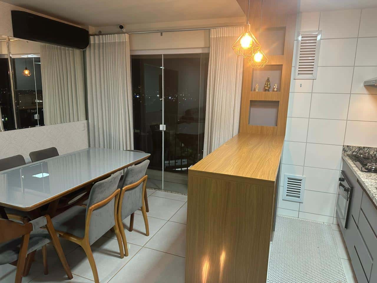 Apartamento 3 quartos 1 suite 2 vaga de 77 m²  parque amazonia Goiânia/GO