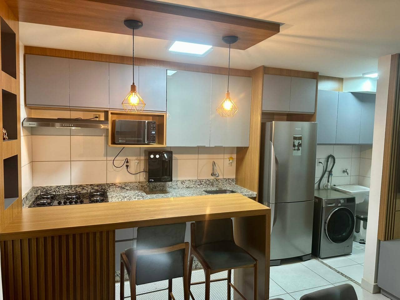 Apartamento 3 quartos 1 suite 2 vaga de 77 m²  parque amazonia Goiânia/GO