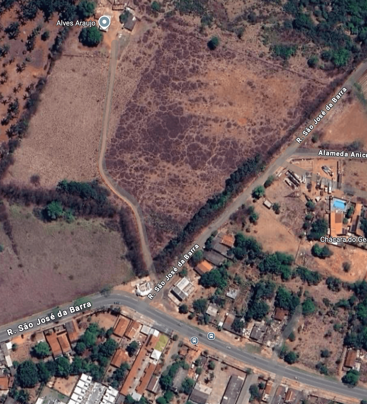 Terreno à Venda com 59.700 m² – junto a Av. Francisco Alves de Oliveira continuação da Avenida Leste-Oeste