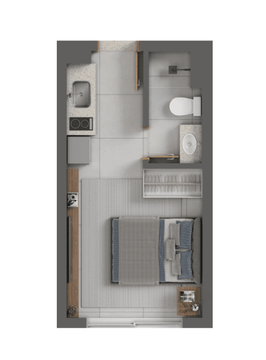 Planta 01B, 02B, 03B - PAV. 04 AO 26