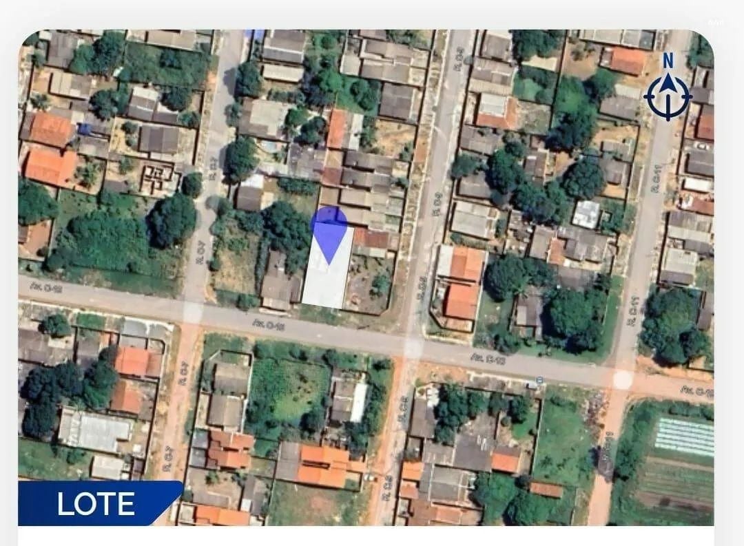 Lote à venda no Jardim das Cascatas – Aparecida de Goiânia